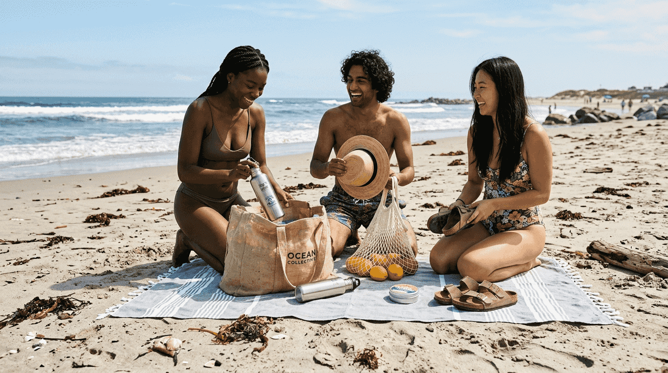 Group unpacks sustainable beach essentials 2026