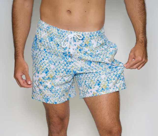 stylish men's swim trunks