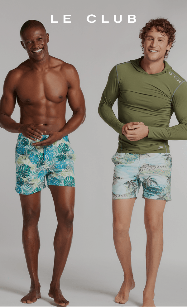 How To Find Your Right Swim Trunk Length - Le Club Original