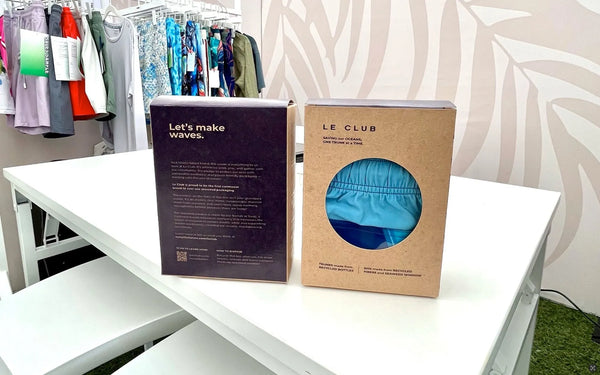 Le Club Becomes First Swimwear Brand to Use Seaweed Packaging