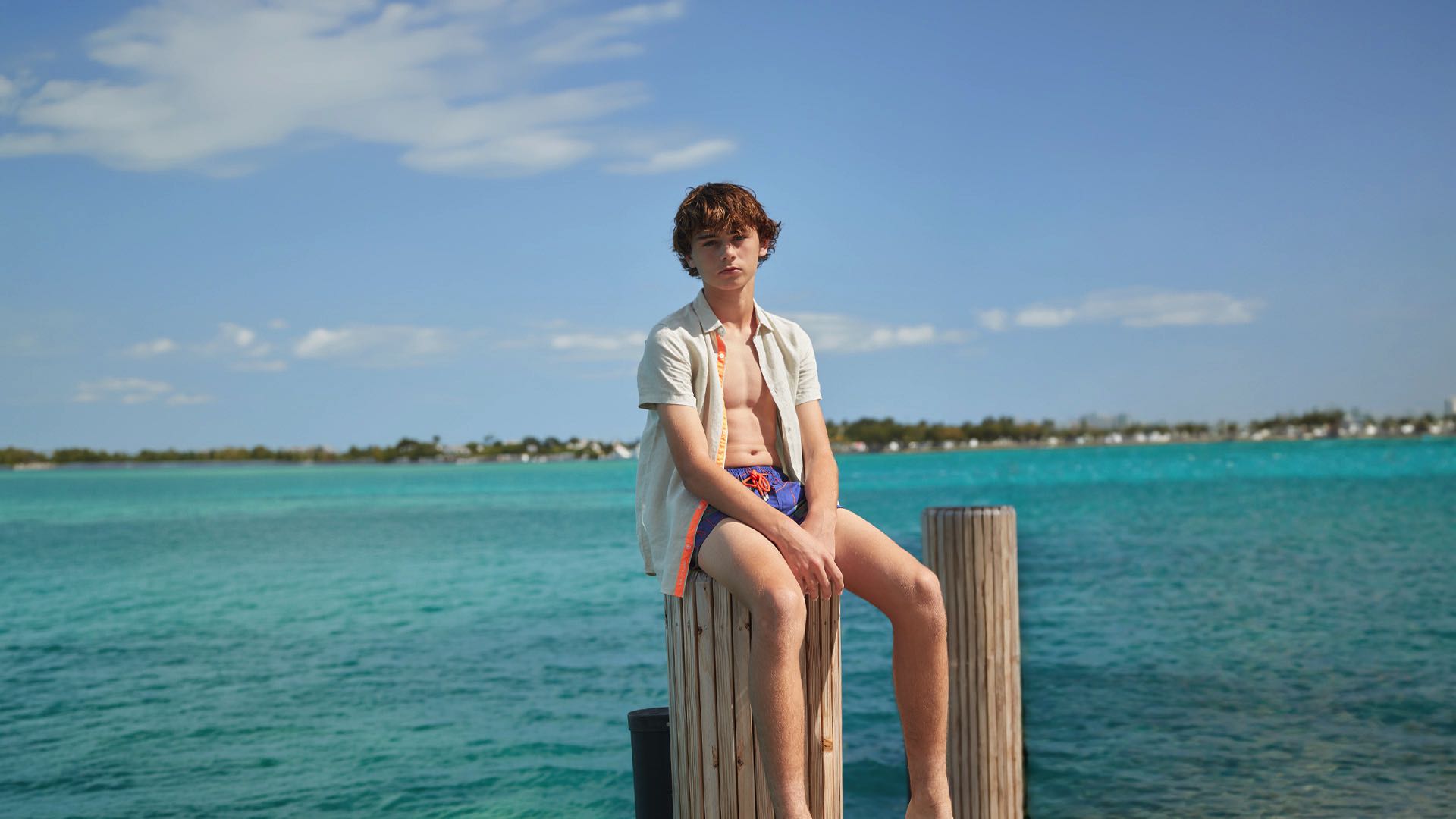 Boy wearing a shirt 