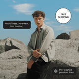 Peter Linen Shirt - Army green