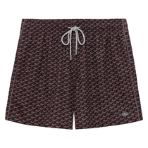 Geo Chocolate Men's Swim Trunks - Image 1