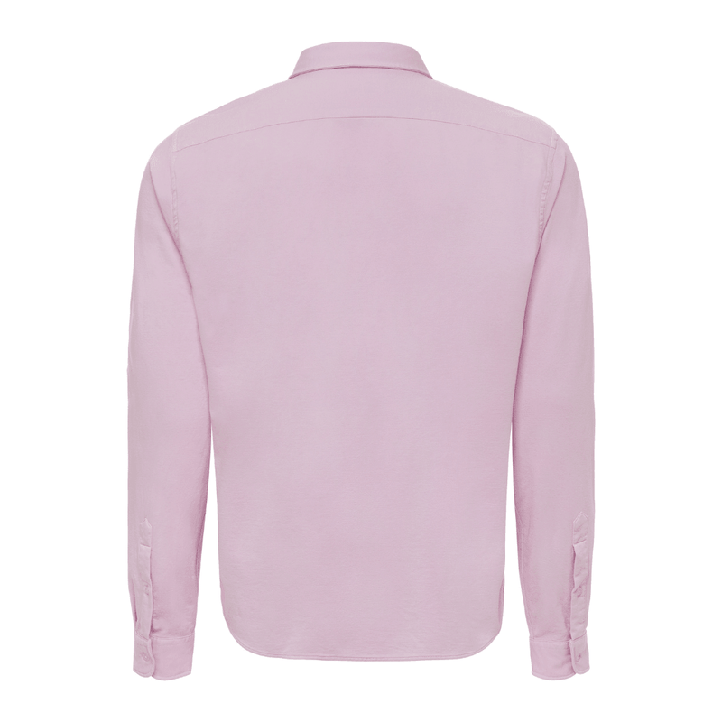 Oxford Cotton Shirt - Pink - Le Club Original - Mens Tops