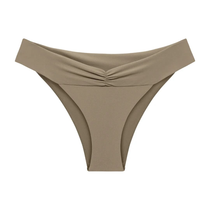 Ruby Hipster Full Coverage Bikini Bottom - Solid Dove - Image 1