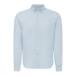 Oxford Cotton Shirt - Sky - Le Club Original - Mens Tops