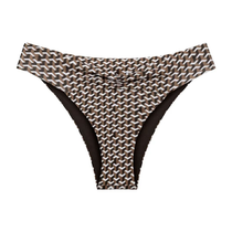 Geo Love Ruby Hipster Full Coverage Bikini Bottom - Image 1