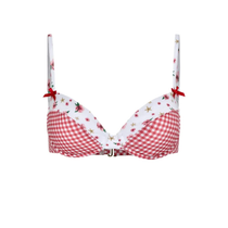 La Plage Daisy Shoulder Tie Underwire Bikini Top - Image 1