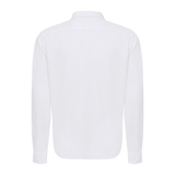 Oxford Cotton Shirt - White - Le Club Original - Mens Tops