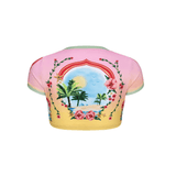 La Plage Summer Crop Rash Guard