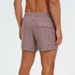 Men wearing Geo Brown back 