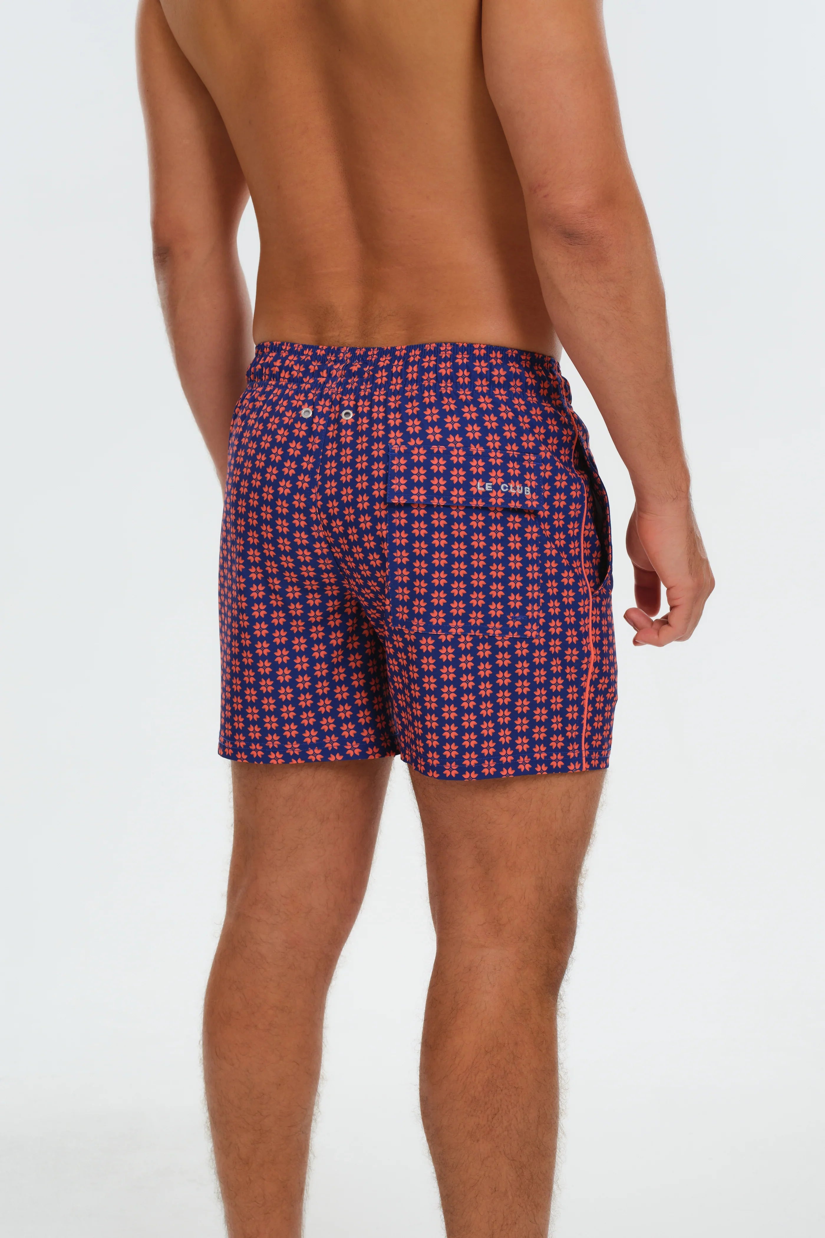 Men wearing Hidden Flowers Back