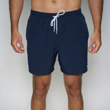 Hybrid Navy_Le Club_Swim Trunk