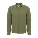 Peter Linen Shirt - Army green - Le Club Original