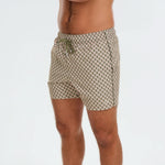Grid Walk print (men's style shown)