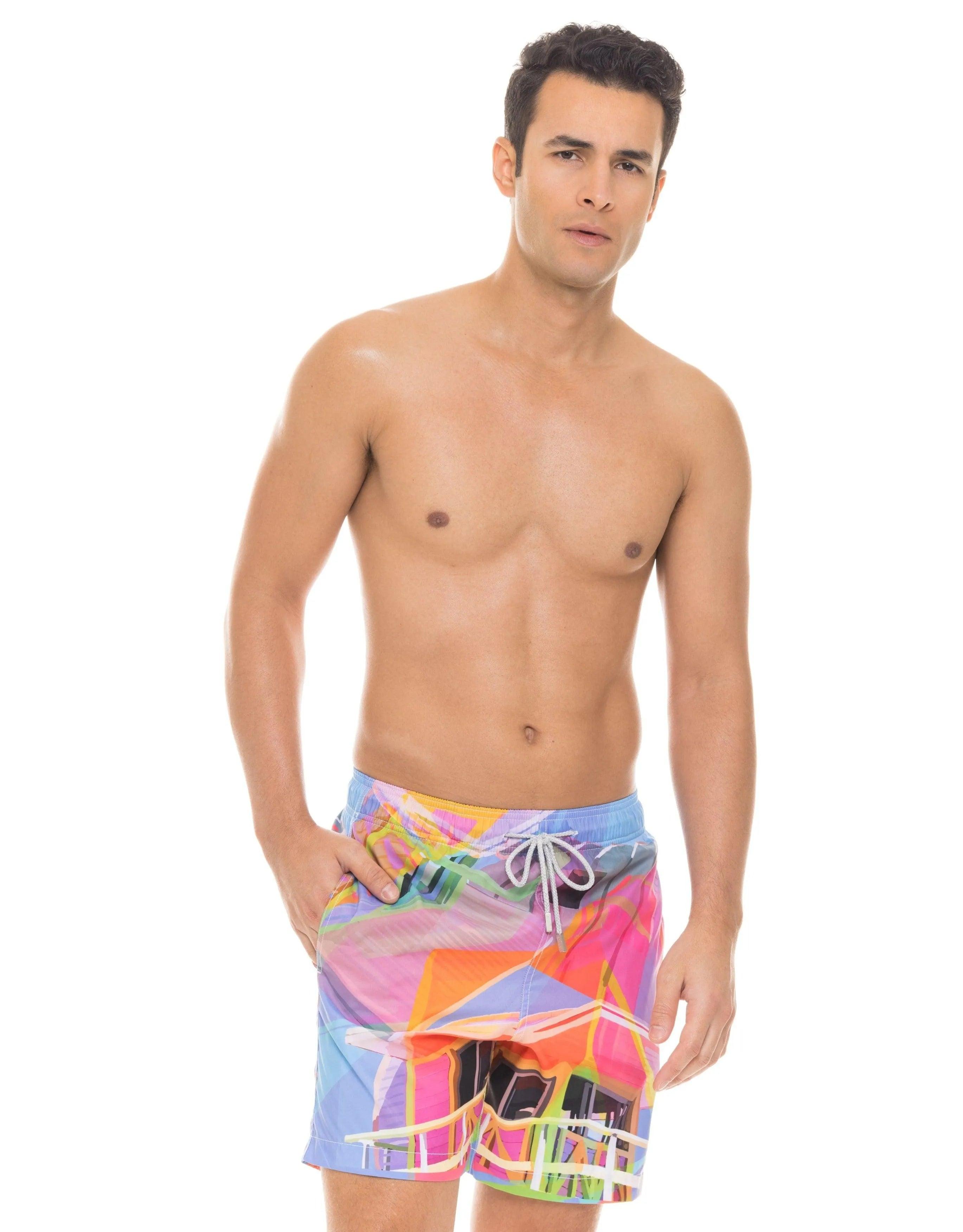 Miami Beach Tower 2 - Le Club Original - Swim Shorts