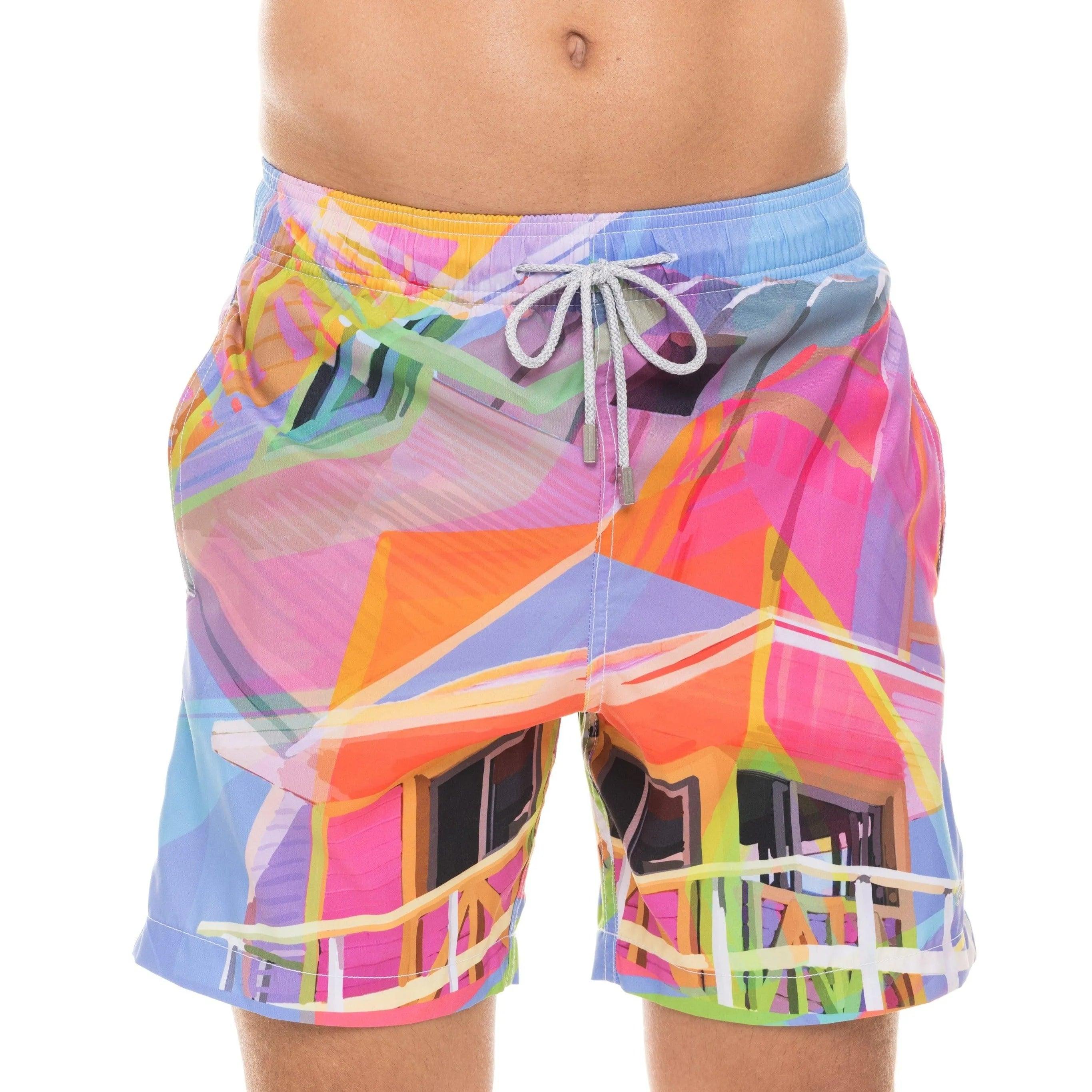 Miami Beach Tower 2 - Le Club Original - Swim Shorts