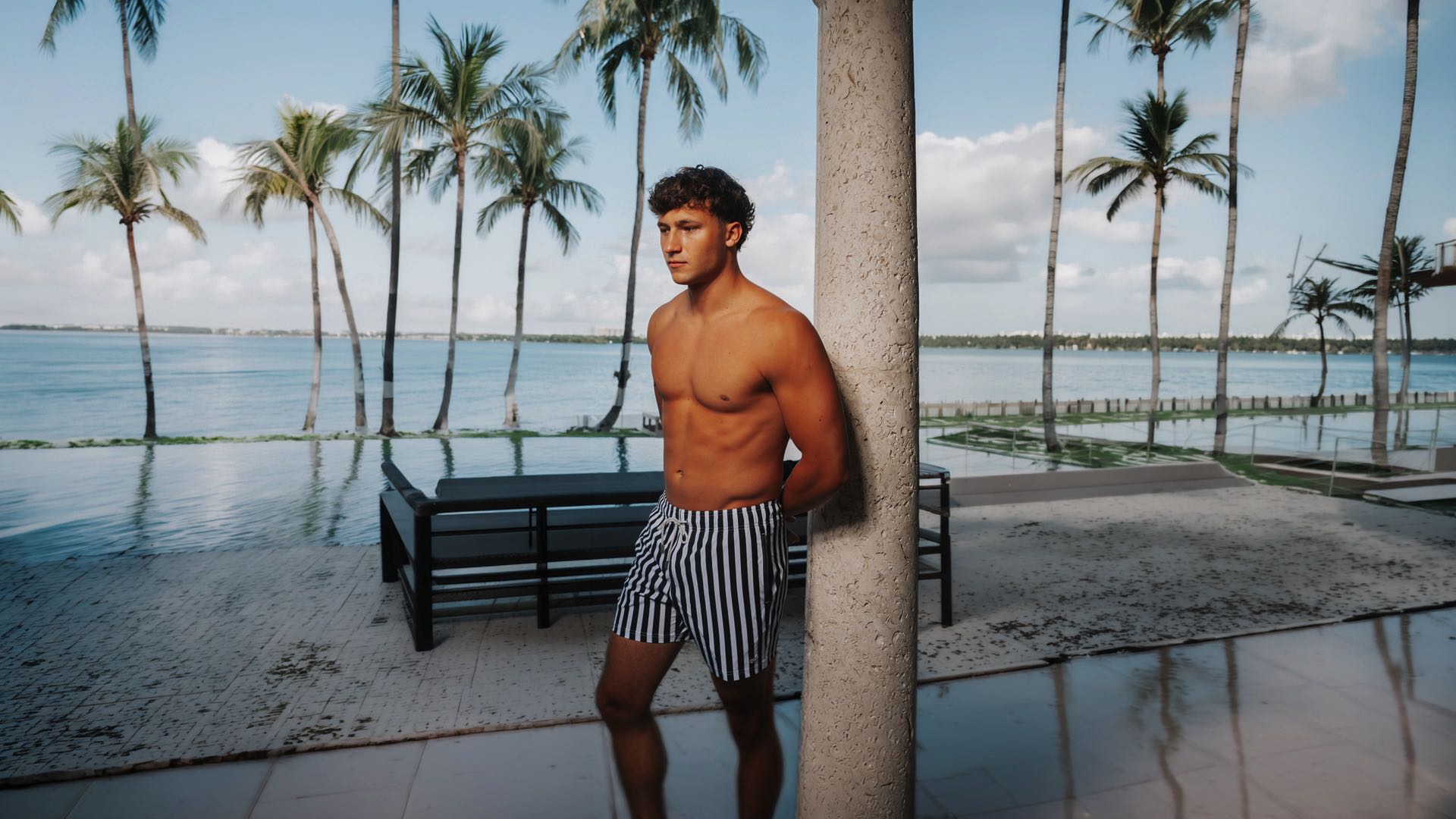 men wearing classic stripes 