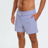 Men wearing Solid Swim Trunk Front