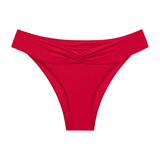 Ruby Hipster Full Coverage Bikini Bottom - Solid Passion Flower - Image 1