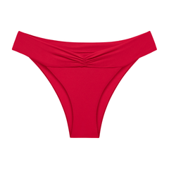 Ruby Hipster Full Coverage Bikini Bottom - Solid Passion Flower - Image 1
