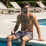 light chains swim trunk on model