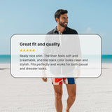 Chemise en lin Peter - Blanc