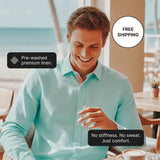 Peter Linen Shirt - Mint