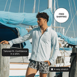 Oxford Cotton Shirt - Sky