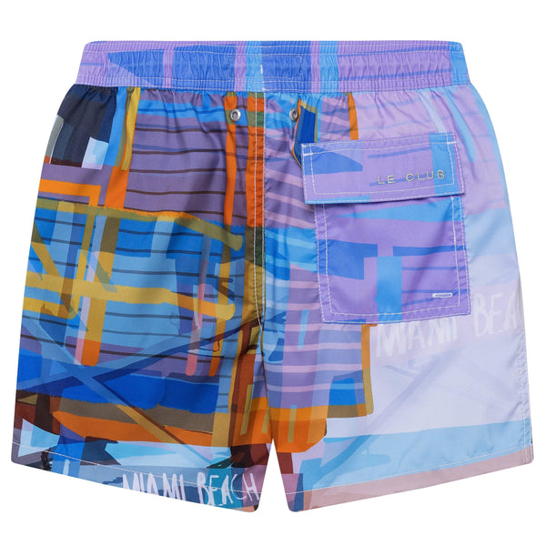 Miami Beach Tower 3 Boys - Le Club Original - Swim Shorts