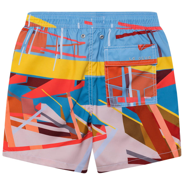 Miami Beach Tower 6 Boys - Le Club Original - Swim Shorts