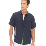 Peter Short Sleeve - Navy - Le Club Original