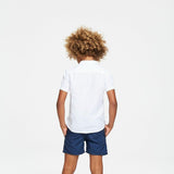 Peter Linen Boys Shirt - White - Le Club Original
