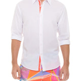 Peter Linen Shirt - White - Le Club Original