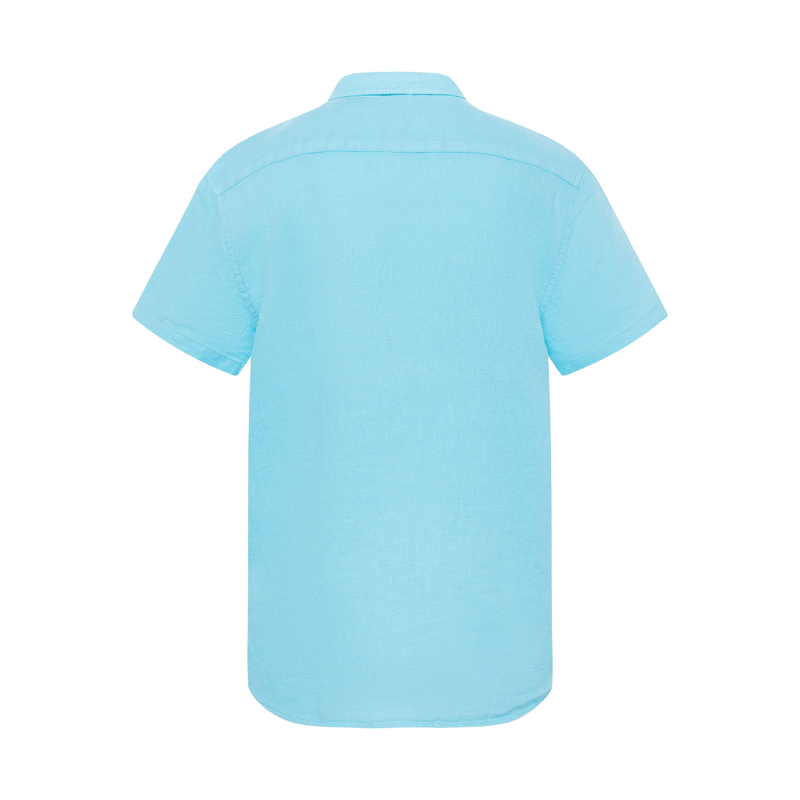 Peter Linen Boys Shirt - Aqua - Le Club Original