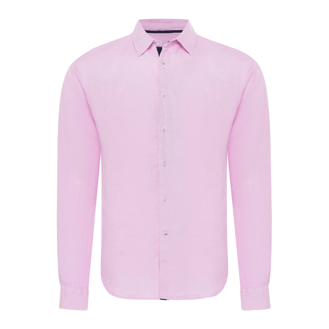 Le Club Peter Linen Shirt - Pink