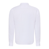 Peter Linen Shirt - White - Le Club Original - Mens Tops