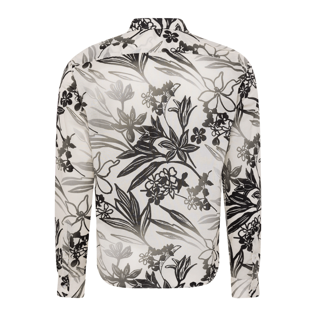 Louis Vuitton Regular Long-sleeved Shirt Raven. Size L0